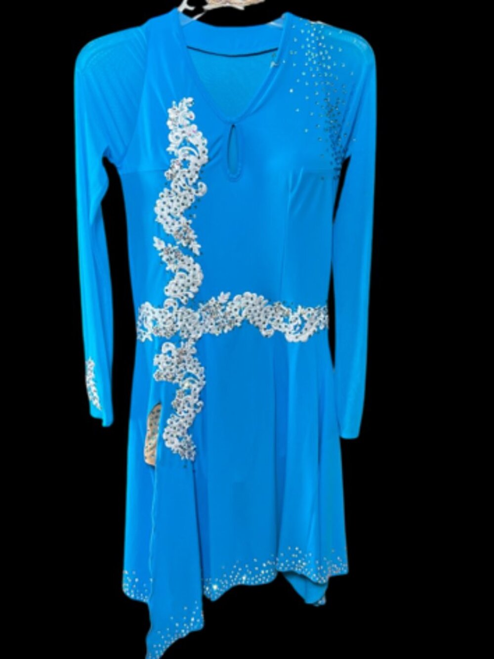 Latin - salsa, cha cha, rumba dancesport dress